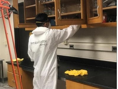 decontamination of medical lab in chicago