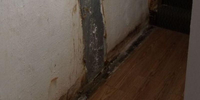 water damaged foundation restoration