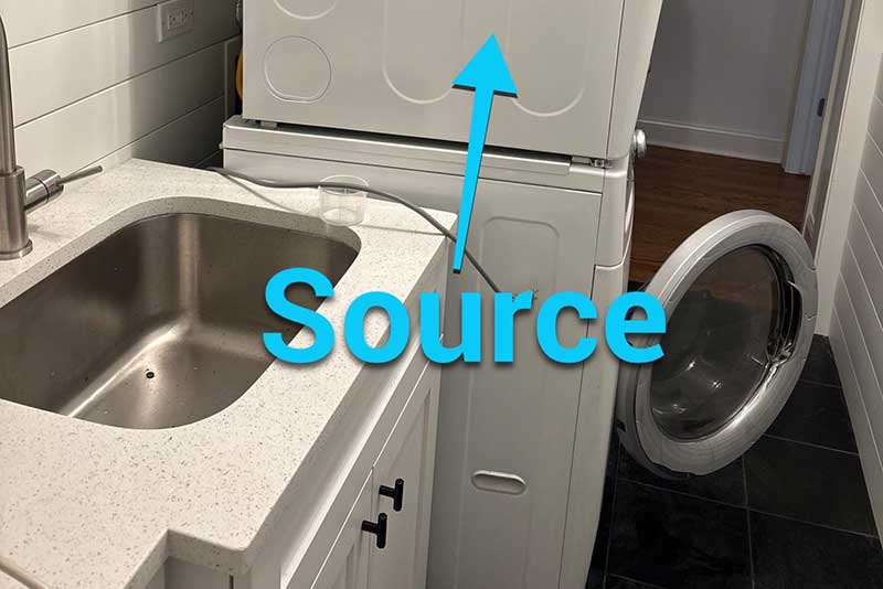 Washer Leak Service in Glenview Home 1