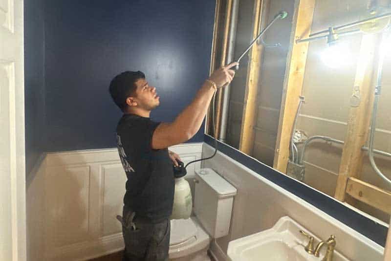 Washer Leak Service in Glenview Home 9