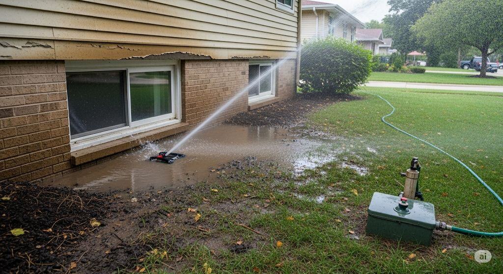 sprinkler system water damage chicago